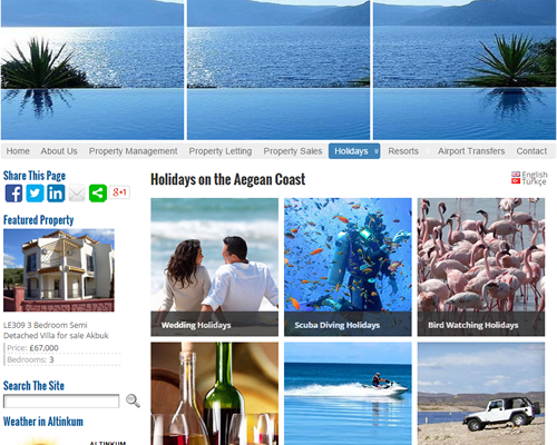 Property Sales & Holiday Websites